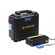 Outdoorbox Rebelcell 12.35 AV Met 12V35 AV Li-ion Accu 9.0-12.6V